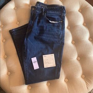 Dark Rich Indigo American Eagle Jeans